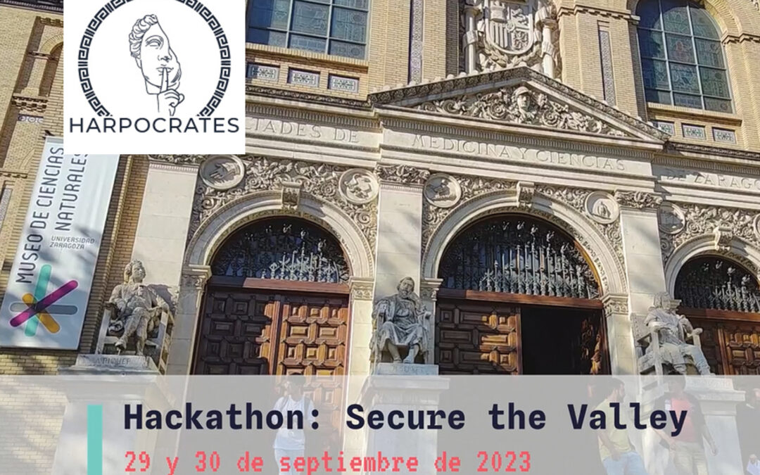 Hackathon Secure the Valley: Boosting Cybersecurity and Innovation with the Harpocrates Project