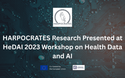 HARPOCRATES Research Presented at HeDAI 2023 Workshop on Health Data and AI