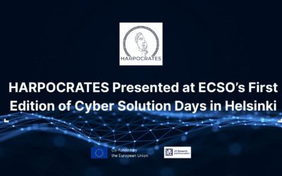 HARPOCRATES Presented at ECSO’s First Edition of Cyber Solution Days in Helsinki